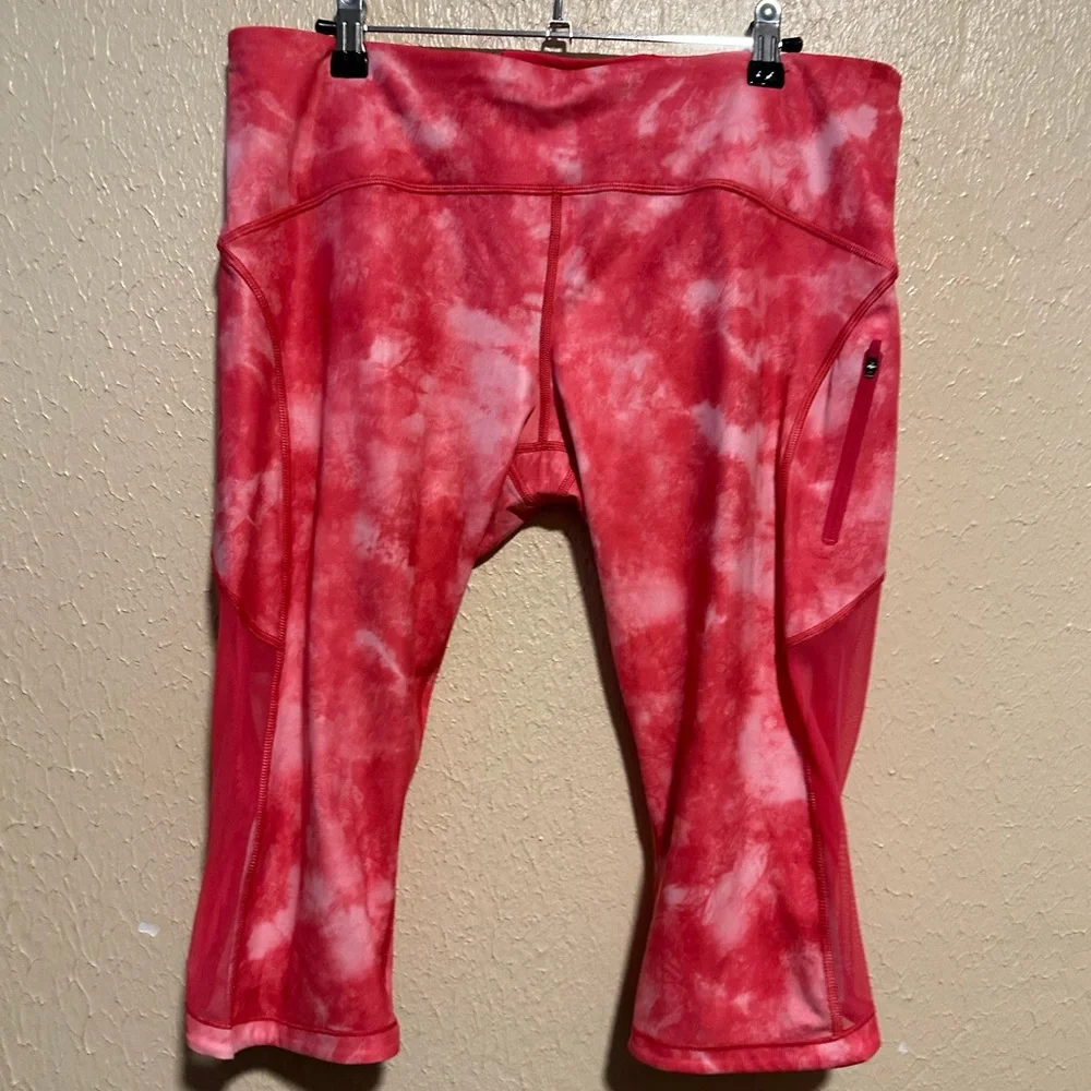 LULULEMON Sun‎ Runner Crop Leggings Size 12